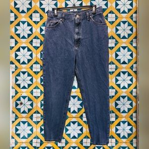 SALE!! Vintage, Lee Jeans, 1990's, size 14 or 16, tapered leg, high rise